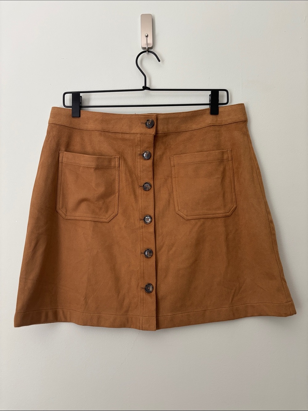 Marine Layer Faux Suede Mini Skirt Size 12